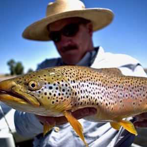 Gordon Tharrett -  Fishing the Green river in Utah