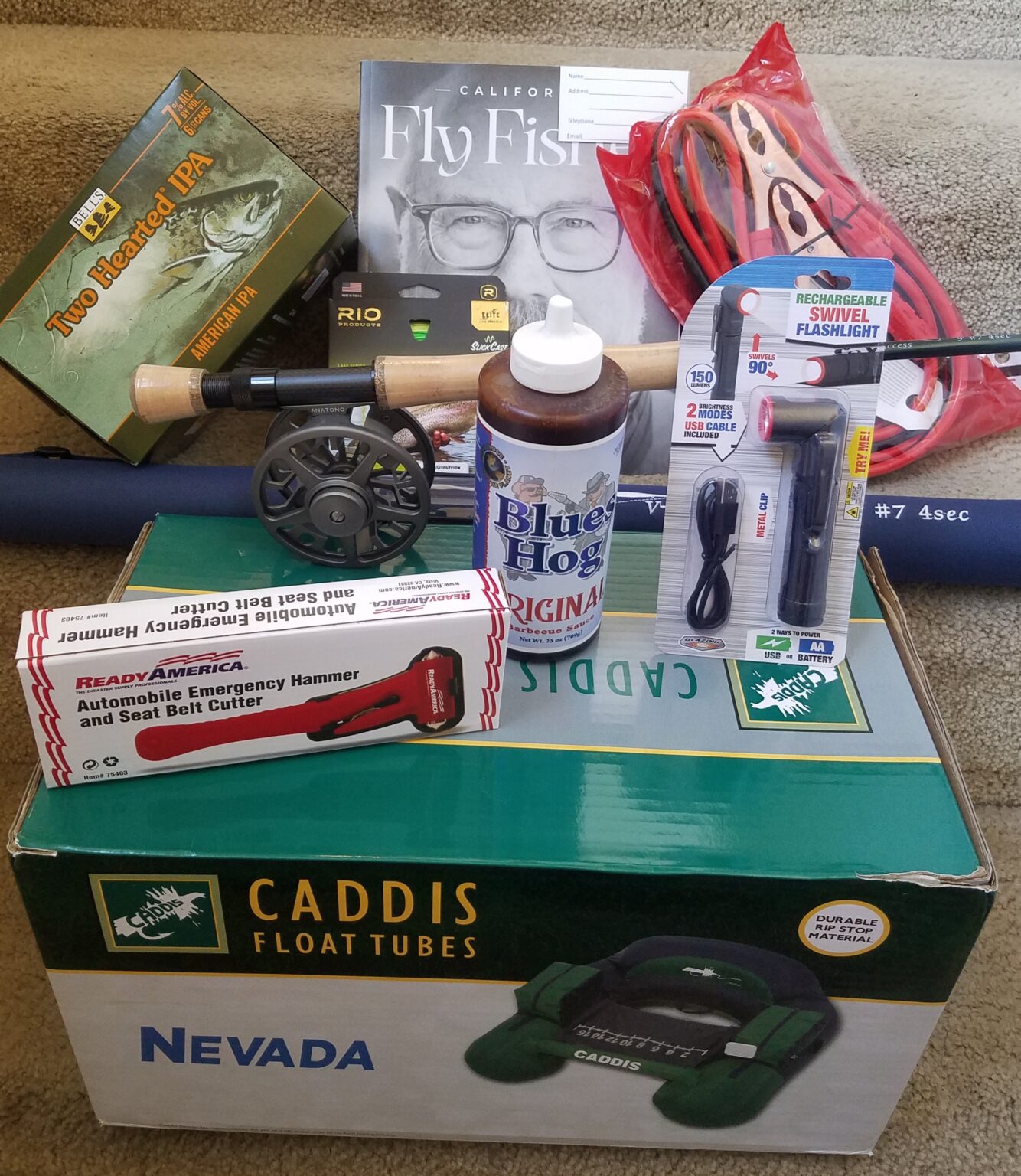 September Raffle and Door Prizes – Santa Cruz Fly Fishing Club