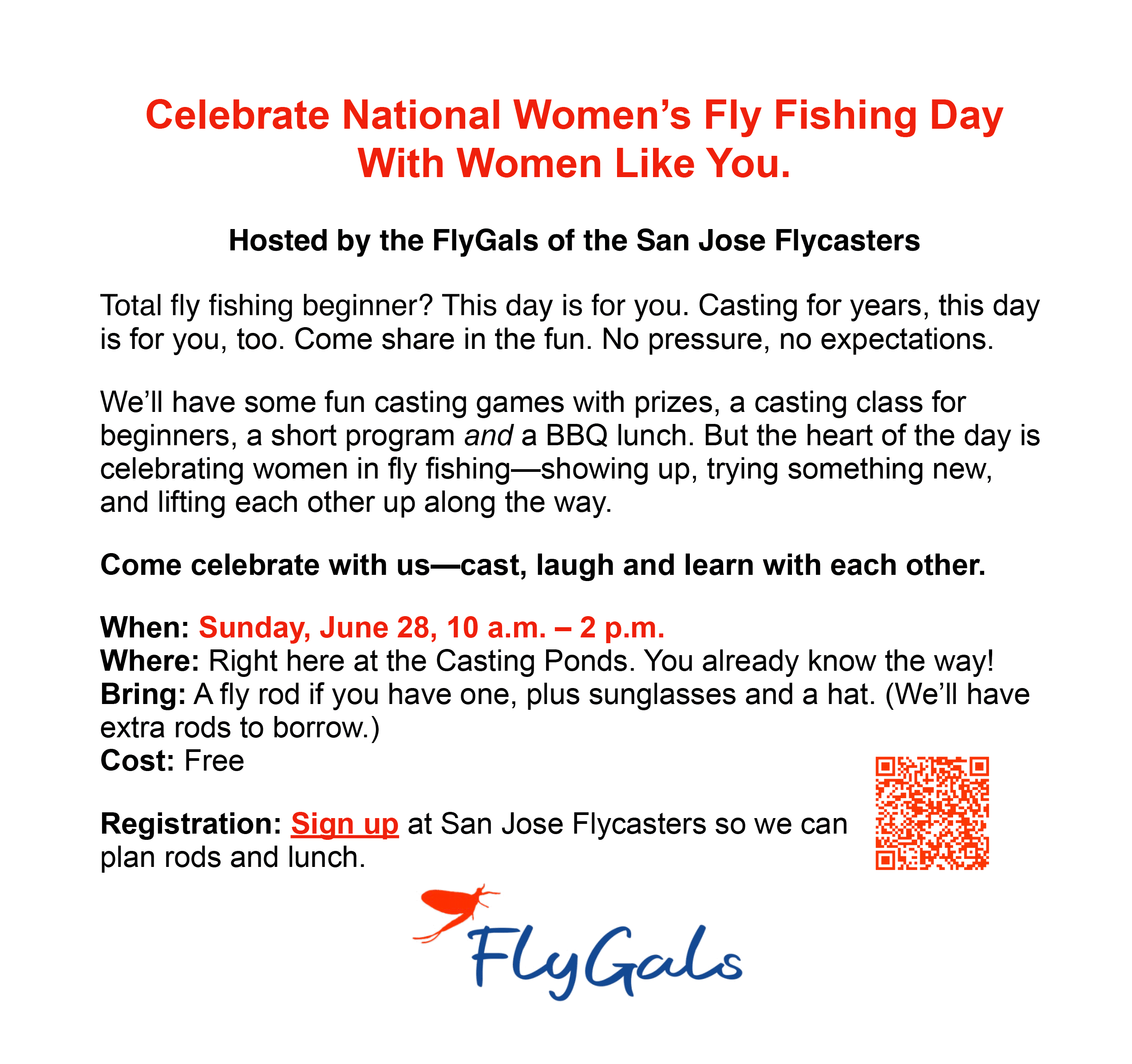 Women's Fly Fishing day 2026